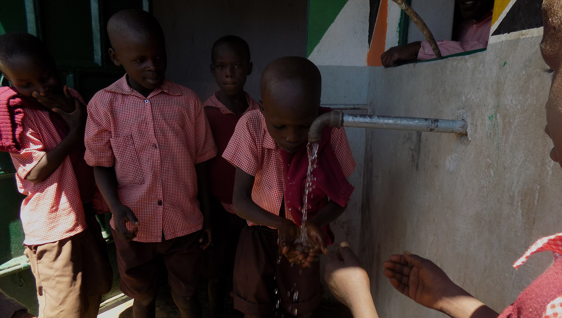 Clean water access for schoolchildren
